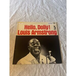 Kapp Louis Armstrong Hello Dolly Vinyl LP 12" Black Good Jazz Vocal KS-3364